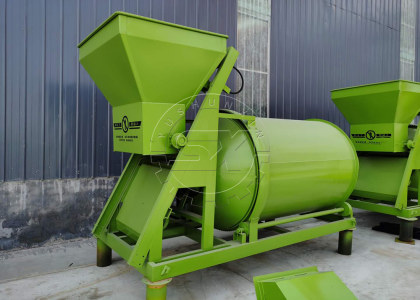 mixer for bb compound fertilizer production