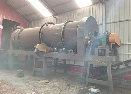 rotary drum churning pelletizer