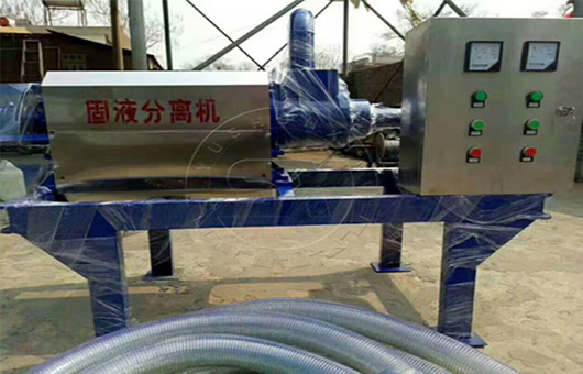 solid liquid separator for water soluble fertilizer line